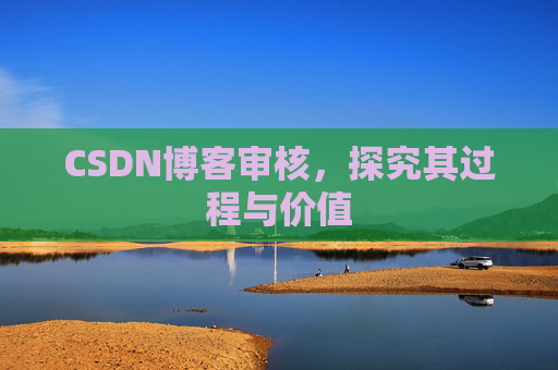 CSDN博客审核,探究其过程与价值
